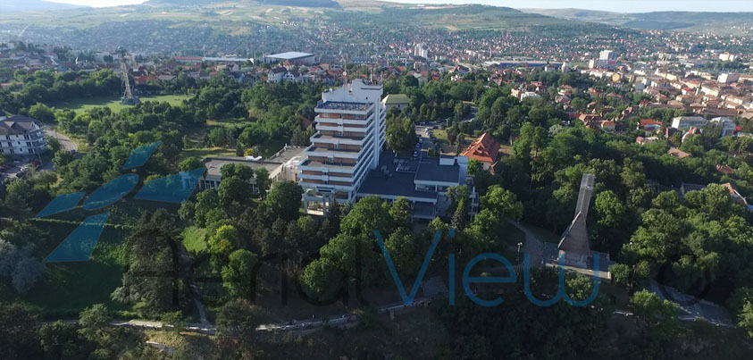 Fotografie drona Hotel Belvedere, Cluj